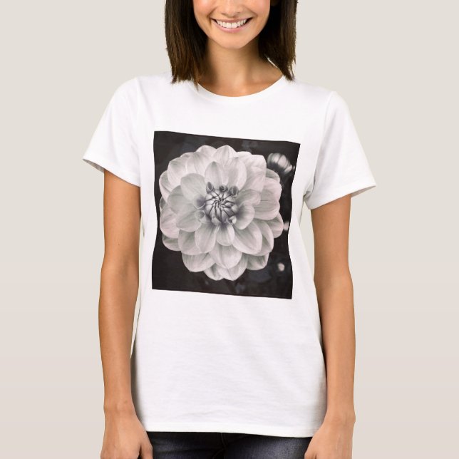 Camiseta Foto ao quadrado - Chrysanthemum (Frente)