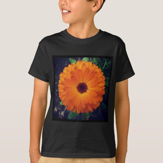 Camiseta Foto ao quadrado - Marigold (Frente)