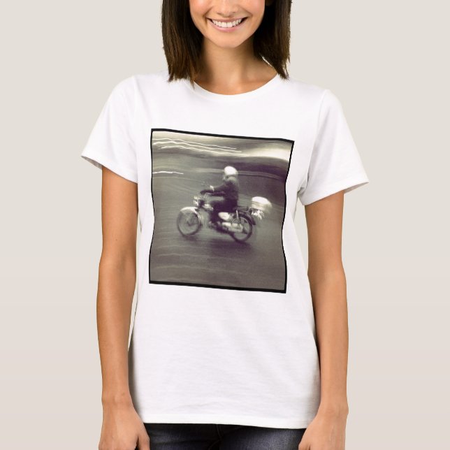 Camiseta Foto ao quadrado - Speedy Moped (Frente)