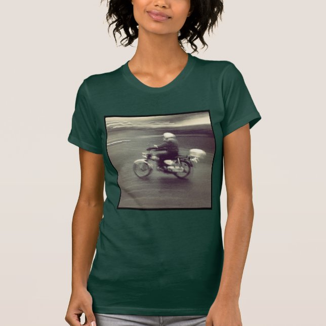 Camiseta Foto ao quadrado - Speedy Moped (Frente)