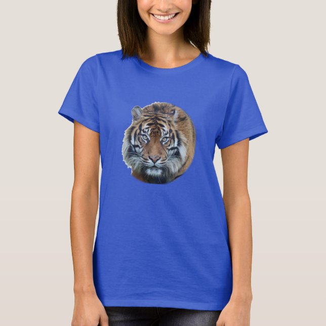 Camiseta Foto Bengala Tiger Face (Frente)