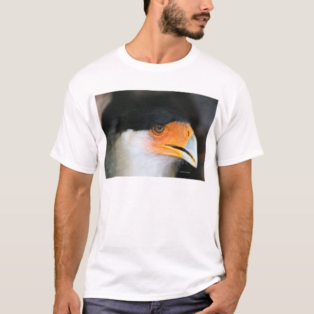 Camiseta Foto com crista da imagem do tiro da cabeça do (Frente)