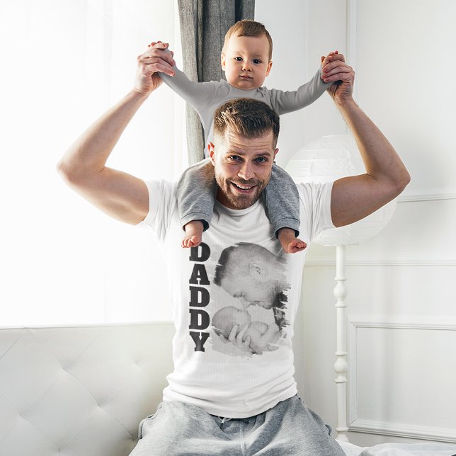 Camiseta Foto com Efeito Brush Daddy (Criador carregado)