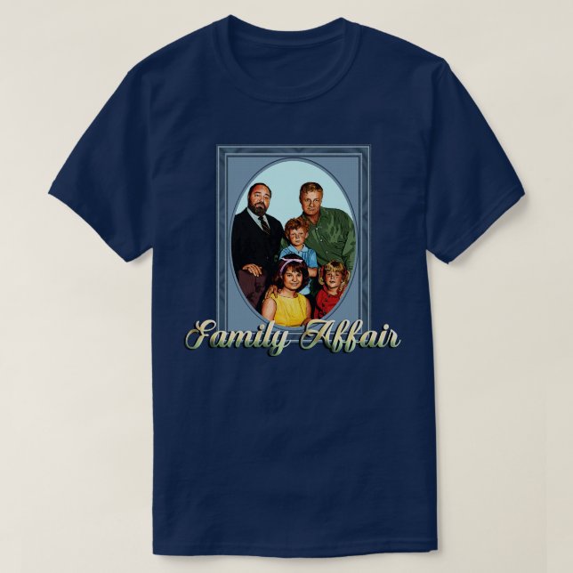 Camiseta Foto com estrutura do Family Affair (Frente do Design)