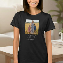 Camiseta Foto com Roteiro Estabelecido pela Mamãe
