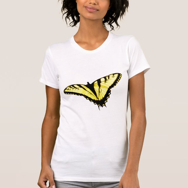 Camiseta Foto da Borboleta do Swallowtail do Tiger Oriental (Frente)