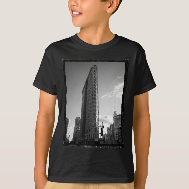 Camiseta Foto da construção de Flatiron (Frente)
