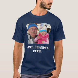 Camiseta Foto da família personalizada Abuelo Não é o melho