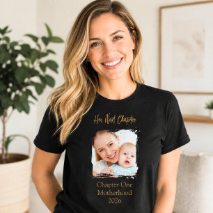Camiseta Foto da Mãe do Seu Próximo Capítulo