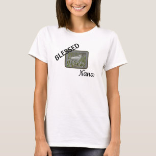 Camiseta Foto da Natureza de Garça Branca da Nana Abencoada