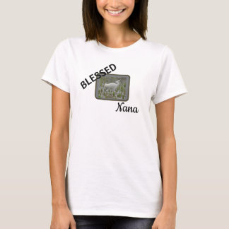 Camiseta Foto da Natureza de Garça Branca da Nana Abencoada