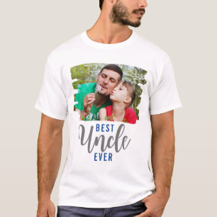 Camiseta Foto da Tipografia do Melhor Tio Nunca