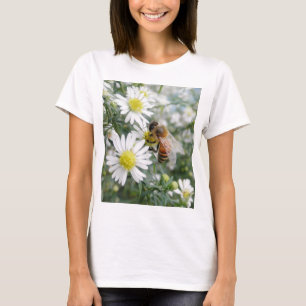 Camiseta Foto das margaridas das flores dos Wildflowers da