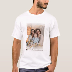 Camiseta Foto de Boo Halloween com Letra de Aranha na Web