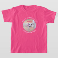 Foto de Cachorro Adorável Vestindo Cachorro Rosa Q