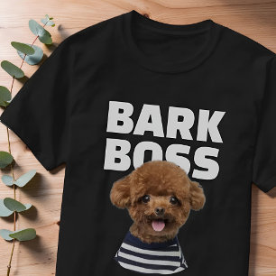 Camiseta Foto de Cachorro Chefe Latindo Moderno Legal Perso