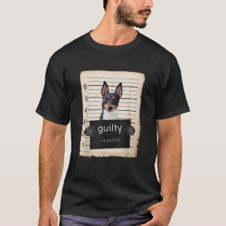 Camiseta foto de cachorro Toy Fox Terrier