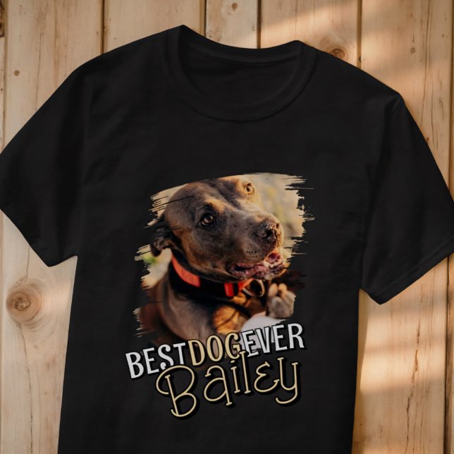 Camiseta Foto de Cão de Pet Personalizado, Legal, Reproduti (Criador carregado)