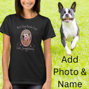Camiseta Foto de Cão Melhor Cão Um Cão Sempre Foto Imprimid