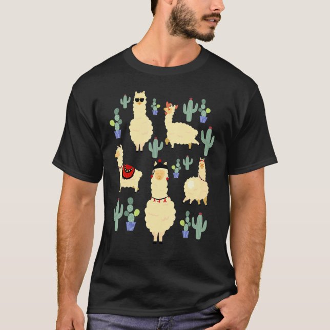 Camiseta Foto de Dose na Esquadra Llama Bonita (Frente)