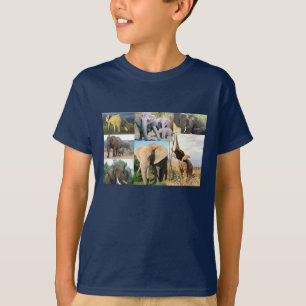 Camiseta Foto de elefante