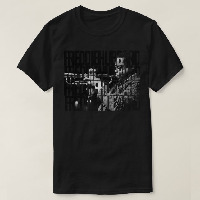 Camiseta Foto De Freddie Hubbard Do Nome T-Shirt (Frente do Design)