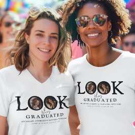 Camiseta Foto de Graduação Conjunto 'Olha Quem Se Formou'