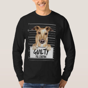 Camiseta Foto de Greyhound Culpado