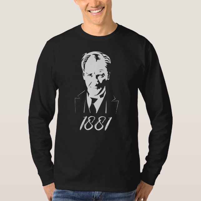 Camiseta Foto de Mens Ataturk 23 de abril Ataturk Turkei Tu (Frente)