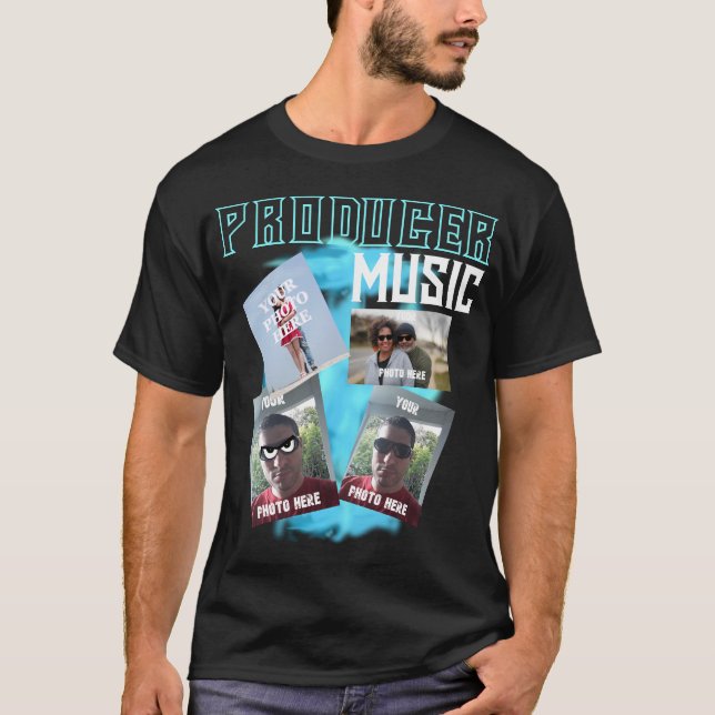Camiseta FOTO de Música e Entretenimento da década de 90 (Frente)