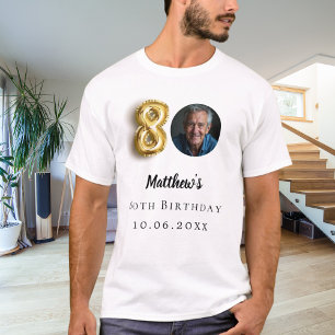 Camiseta foto de ouro 80