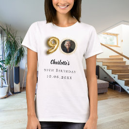 Camiseta foto de ouro 90
