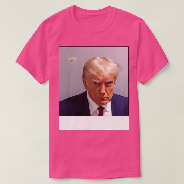 CAMISETA FOTO DE PERFIL CRIMINAL (Frente do Design)