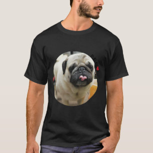 Camiseta Foto de Pug