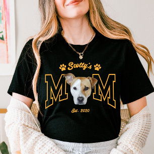 Camiseta Foto de rosto de animal de estimação personalizada