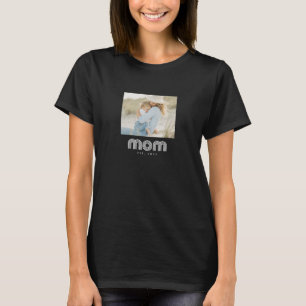 Camiseta Foto de Roteiro Estabelecido pela Mamãe