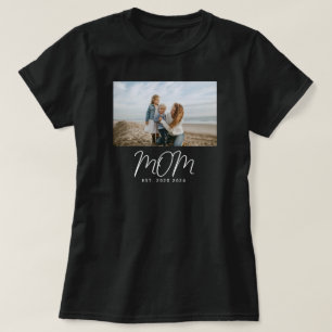 Camiseta Foto de Roteiro Estabelecido pela Mamãe