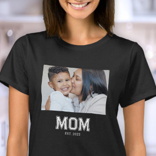Camiseta Foto de Roteiro Estabelecido pela Mamãe