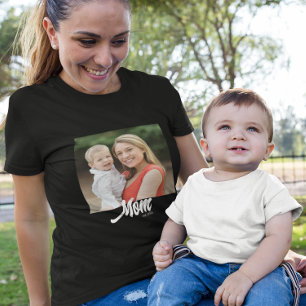 Camiseta Foto de Roteiro Estabelecido pela Mamãe