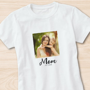 Camiseta Foto de Roteiro Estabelecido pela Mamãe