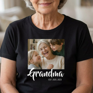 Camiseta Foto de Roteiro Estabelecido pela Vovó