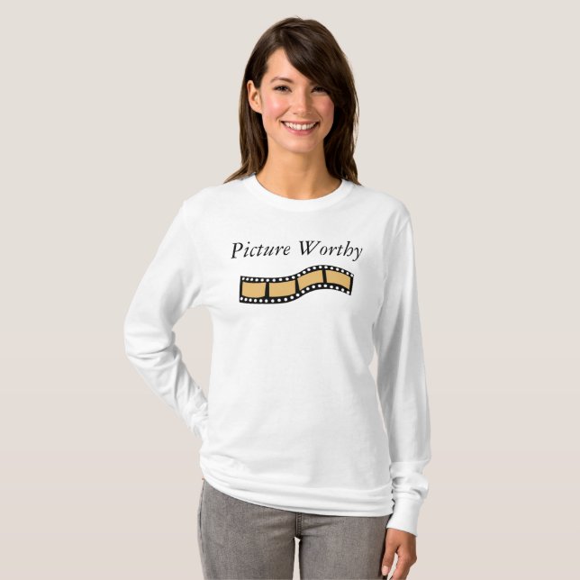Camiseta Foto digna de T-Shirt (Frente Completa)