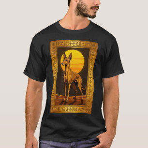 Camiseta Foto do antigo rei egípcio Faraó Hound