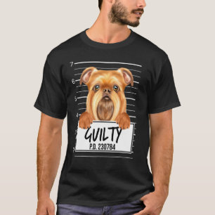 Camiseta Foto do Brussels Griffon Culpado