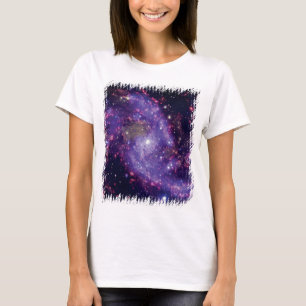 Camiseta Foto do Espaço Exterior da Galáxia dos Fogos de Ar