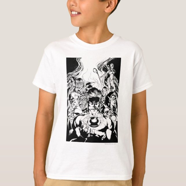 Camiseta Foto do Grupo Lantern Corps (Frente)