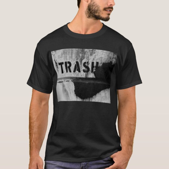 Camiseta Foto do lixo (Frente)
