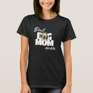 Camiseta Foto do melhor cão mãe de sempre