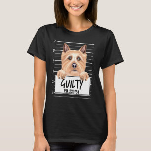 Camiseta Foto do Norwich Terrier Culpado
