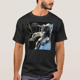 Camiseta Foto do primeiro passeio espacial do astronauta am